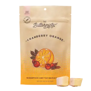 Cranberry Orange Buttermints | Handcrafted Buttermint Candies, Gluten Free