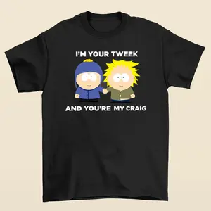 South Park Your Tweek My Craig Graphic Tee Funny Couple Parody Shirt
