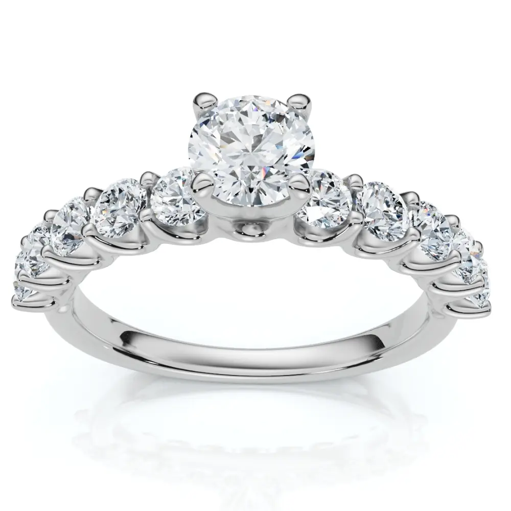 2Ct Diamond Engagement Ring 14k Gold Lab Grown