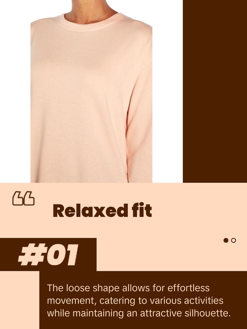 Linda Long Sleeve Pullover- Womenswear Hoodie Casual Dress