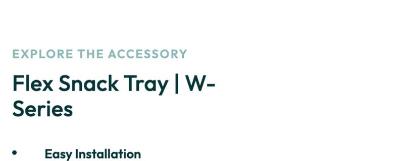 Flex Snack Tray