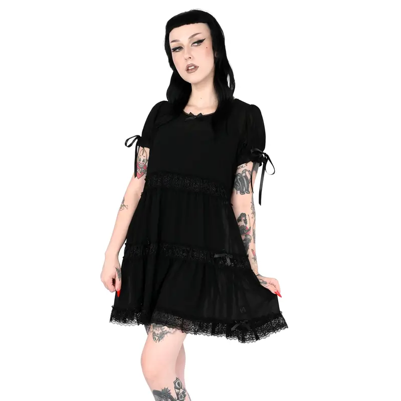 burgundy babydoll dress - TikTok Shop