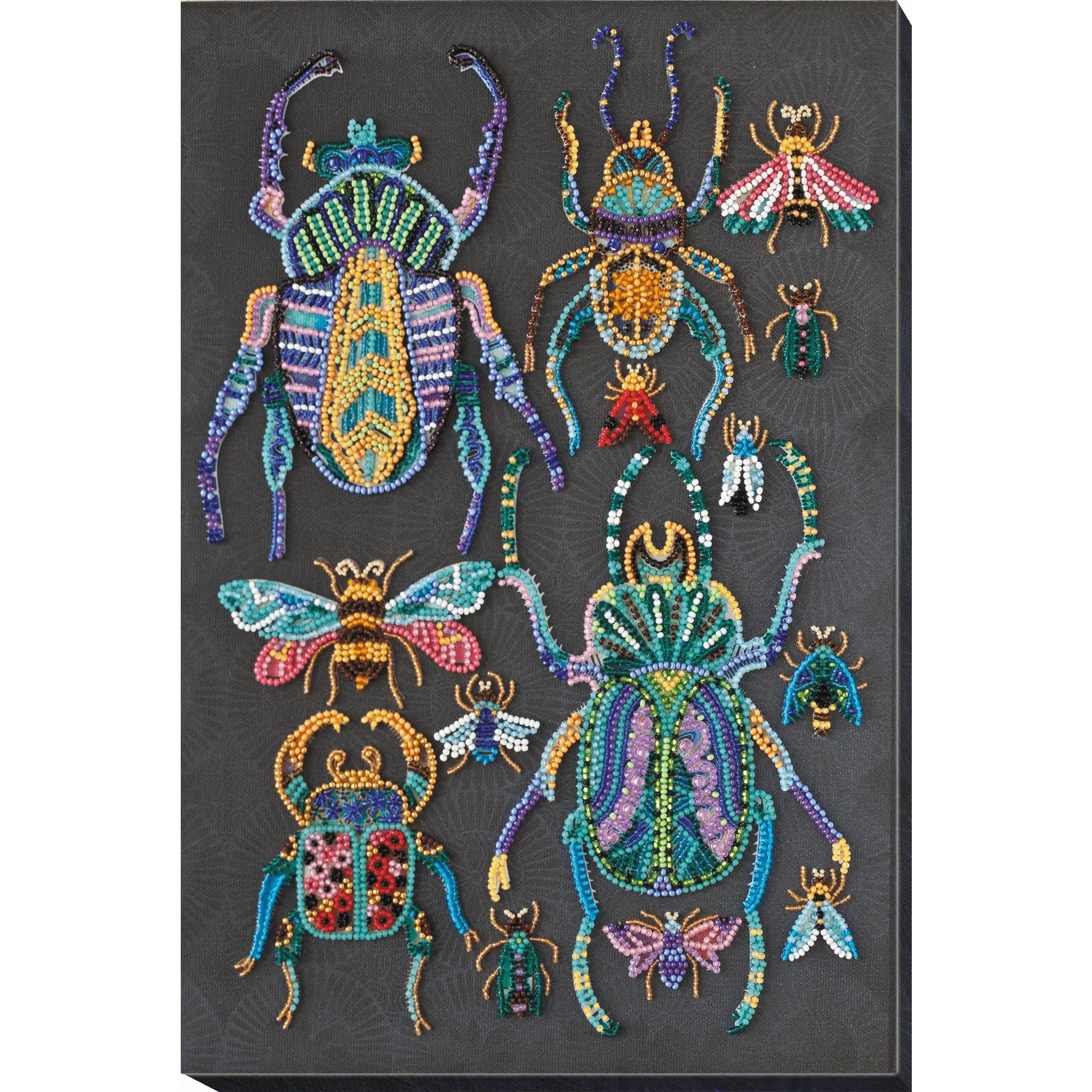 Beetles Bead Embroidery Kit by Abris Art AB-730