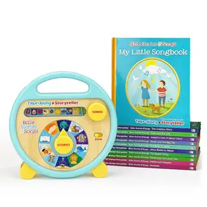 Bible Stories & Songs Interactive Storyteller – 11 Book Take-Along Set - Library Binding
