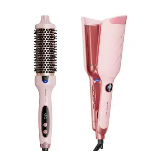 Wavytalk Blowout Boost Negative Ion Thermal Brush And Power Wave Curling Iron Set Wavytalk Blowout Boost Negative Ion Thermal Brush And Power Wave Curling Iron Set
