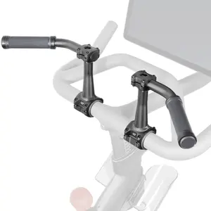 CyclingDeal 1 Pair of Handlebar Extenders for Indoor Exercise Bike - Great Handlebar Extension Accessory for Peloton - Compatible with Bicycle Handlebar Grips