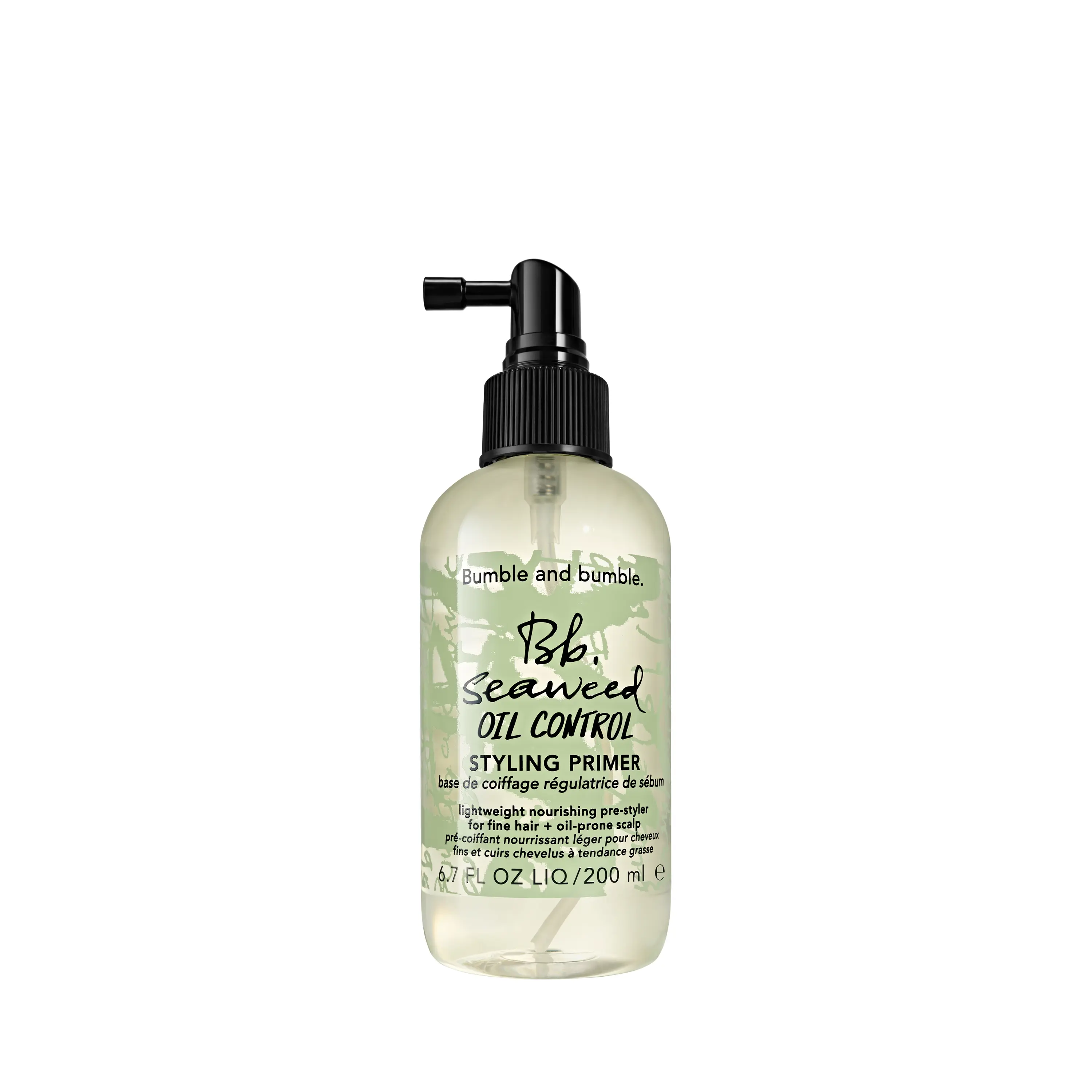 [Bumble and bumble.] Seaweed Primer | Provides 48 Hours Of Oil Control, Detangles, Hydrates, For Oil-Prone Scalp + Hair, Royal Sugar Kelp, Zinc PCA, AHAs, Lactobacillus