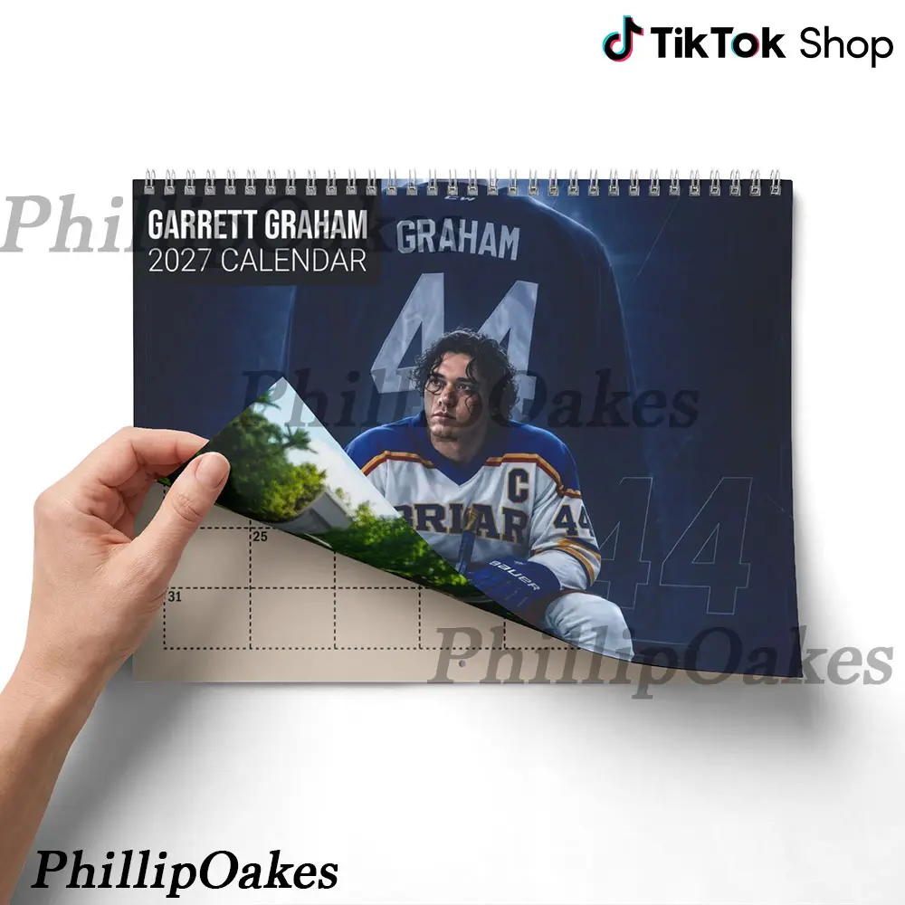 Garrett Graham Off Campus Romance Wall Calendar 2027 | Calendar for Garrett Graham Lover 270gsm Premium Paper 11x8.5 & 14x11.5 Inches Eco-Friendly Design