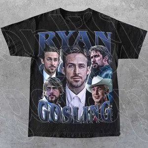 Limited Ryan Gosling Vintage Shirt, Unisex T-Shirt, Sweatshirt & Hoodie, Retro Ryan Gosling Graphic Tee, Gift for Women and Men IRX