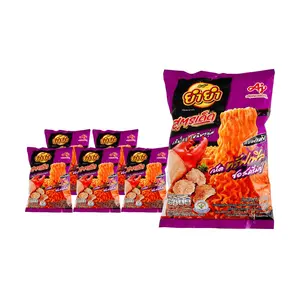Yum Yum Thai Spicy Truffle Crab Instant Noodles - 6 Pack (75g Each) - Authentic Thai Flavor, Viral Sensation