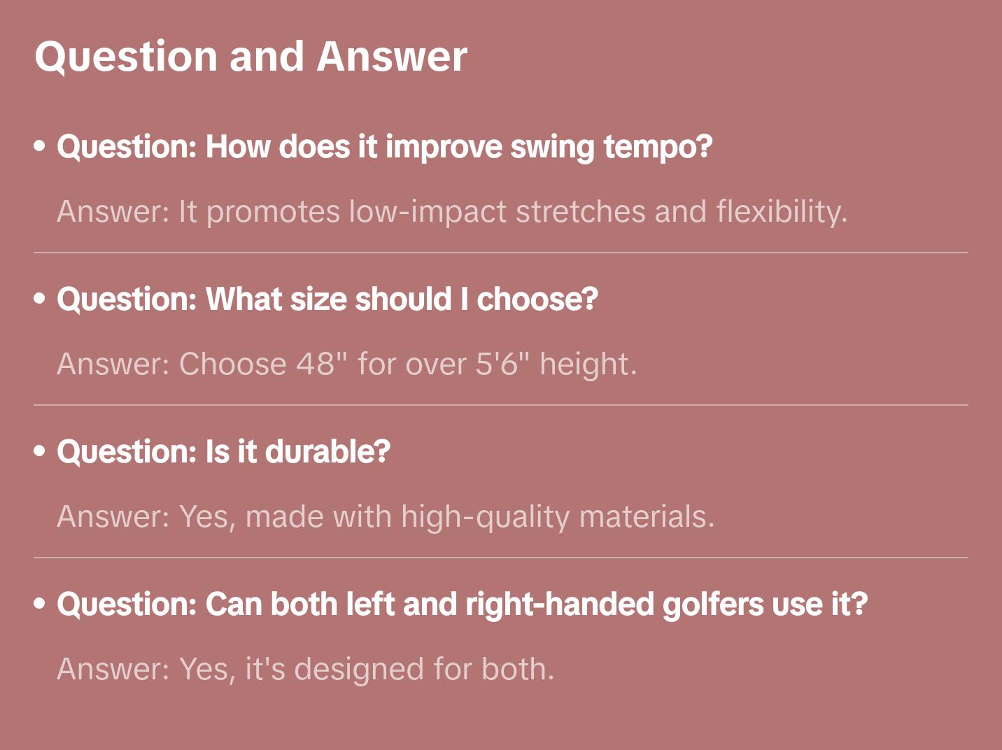 "Improve your golf swing with this training aid! Perfect for men and women ⛳️🏌️‍♂️ #GolfSwing #GolfTraining"