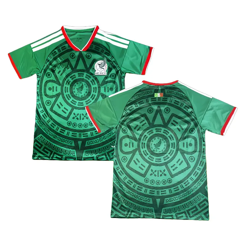 2026 World Cup Mecico National Team Home Green Jersey