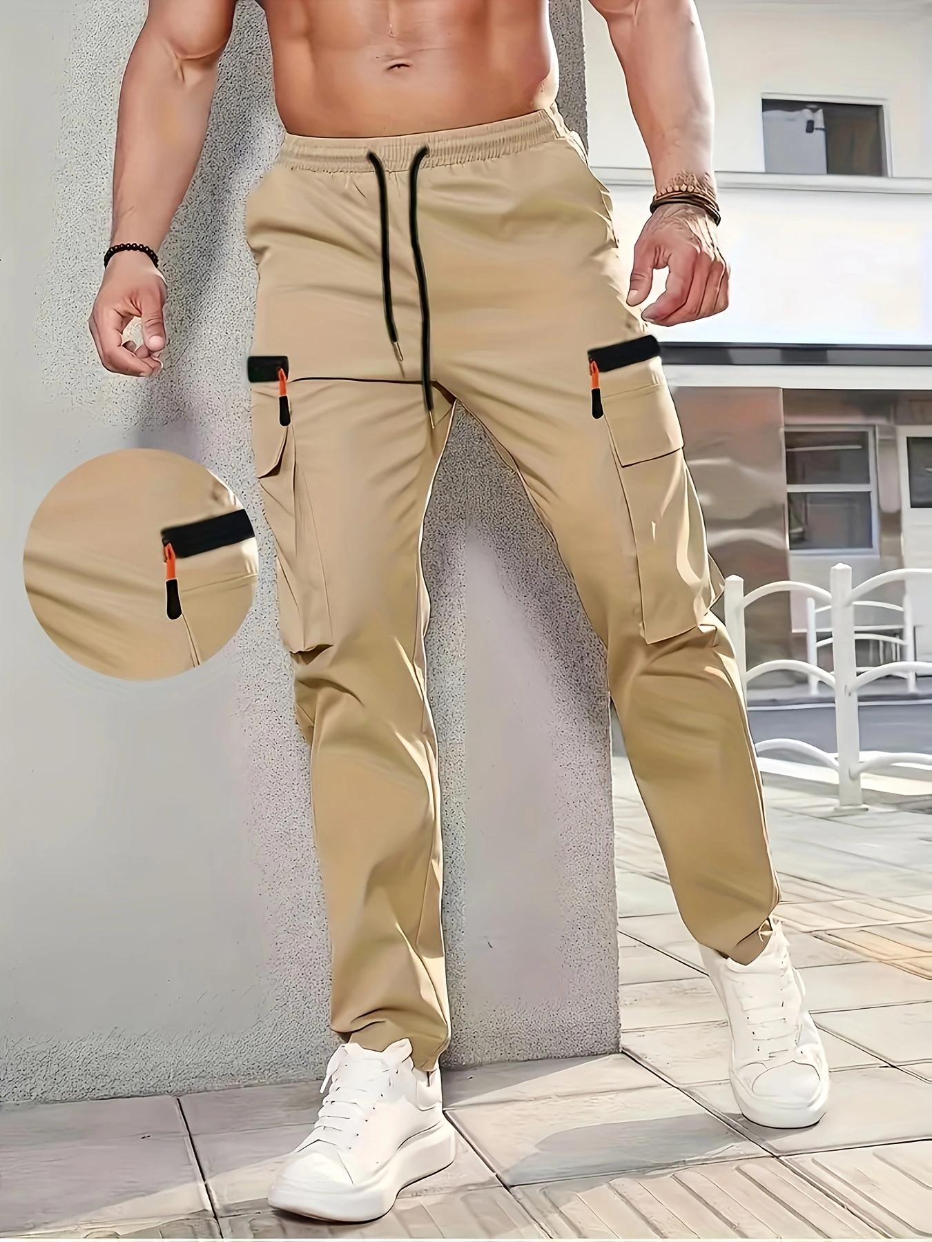 Multi-Pack Comfortable, Durable Work Pants – Versatile Design with Functional Features, Polyester Material, Suitable for Various Scenarios