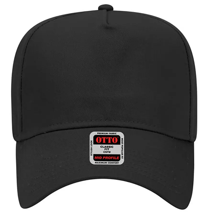 Otto Cap 5-Panel Mid Profile Baseball Cap