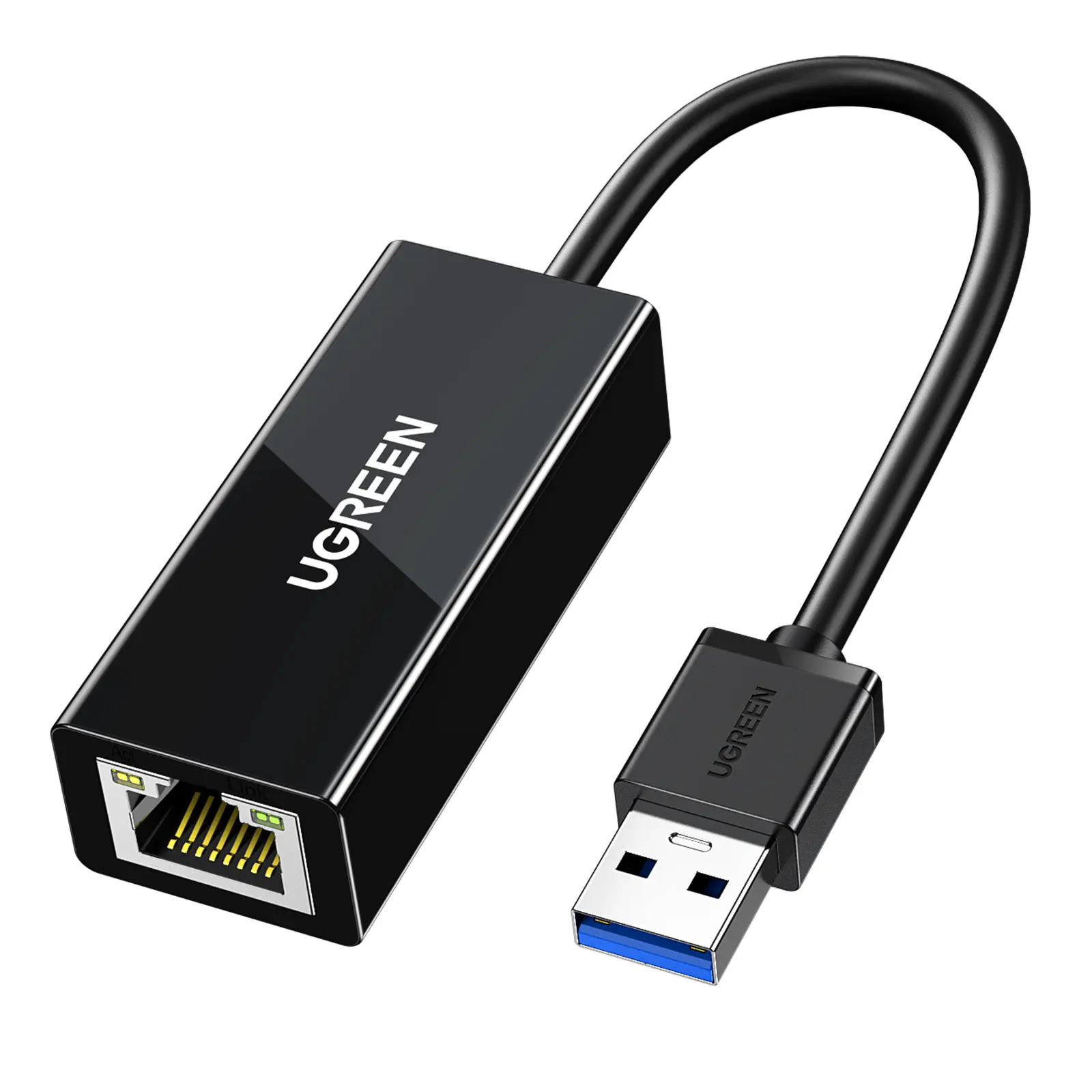 UGREEN USB 3.0 to Wired Ethernet Converter, 1000Mbps Plug-and-Play Driver-Free RJ45 LAN Dongle for Laptops/PCs, Compatible with Nintendo Switch, MacBook, Windows, macOS, Linux (TikTok Shop Back to School), Usb 3.0 Type-A, Ethernet