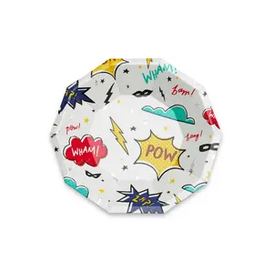 Superhero Small Plates - 8 Pk.