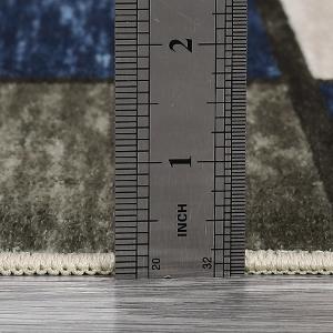 【GARVEE】Washable Rugs 8 x 10 Rug for Living Room Modern Geometric Rug Non Slip Navy Rug Soft Floor Mats Large Area Rug Stain Resistant Carpet for Bedroom Dining Room Nursery Blue/Taupe 8'x10' 【GARVEE】Washable Rugs 8 x 10 Rug for Living Room Modern Geometric Rug Non Slip Navy Rug Soft Floor Mats Large Area Rug Stain Resistant Carpet for Bedroom Dining Room Nursery Blue/Taupe 8'x10'