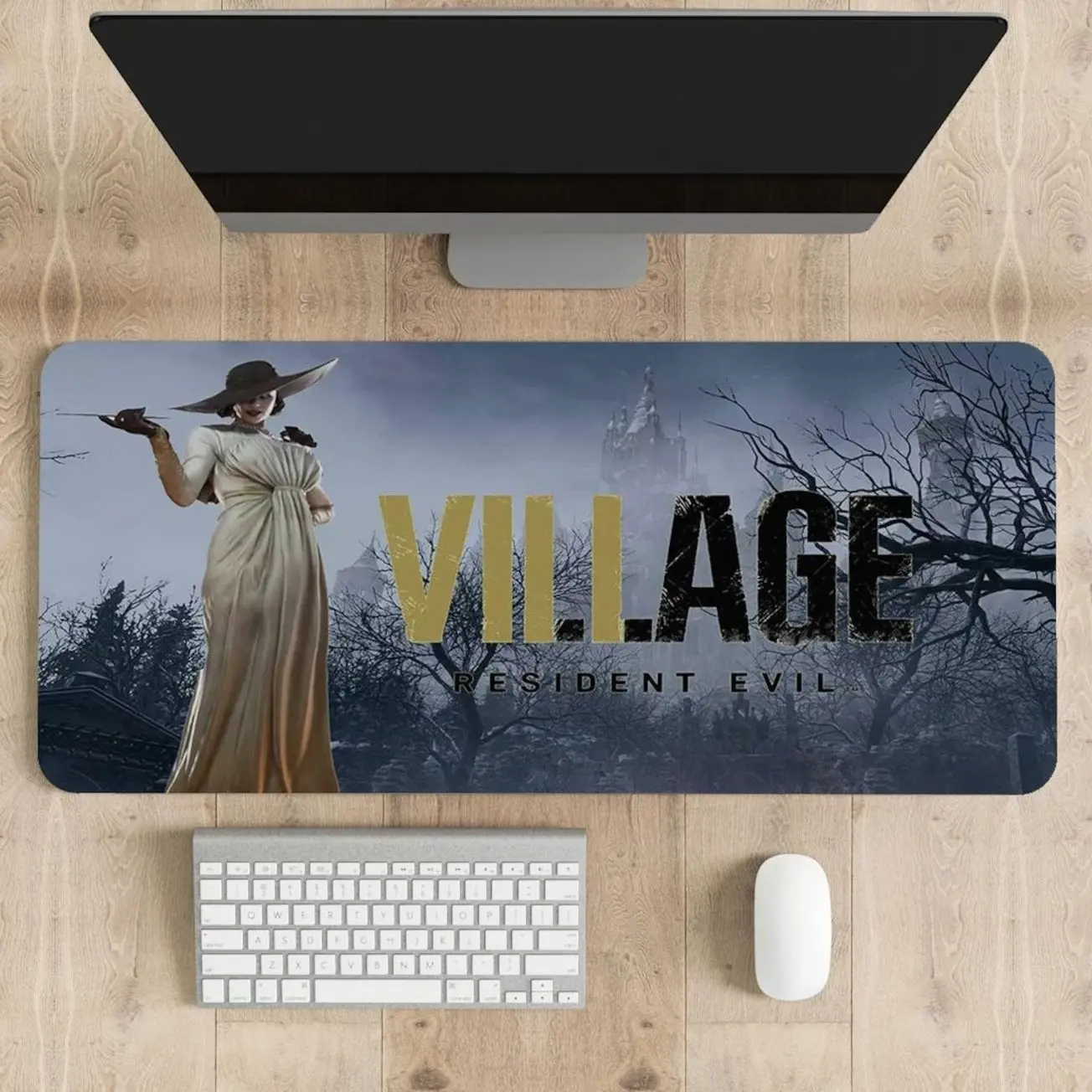 Resident Evil Mouse Pad: Gaming Desk Mat