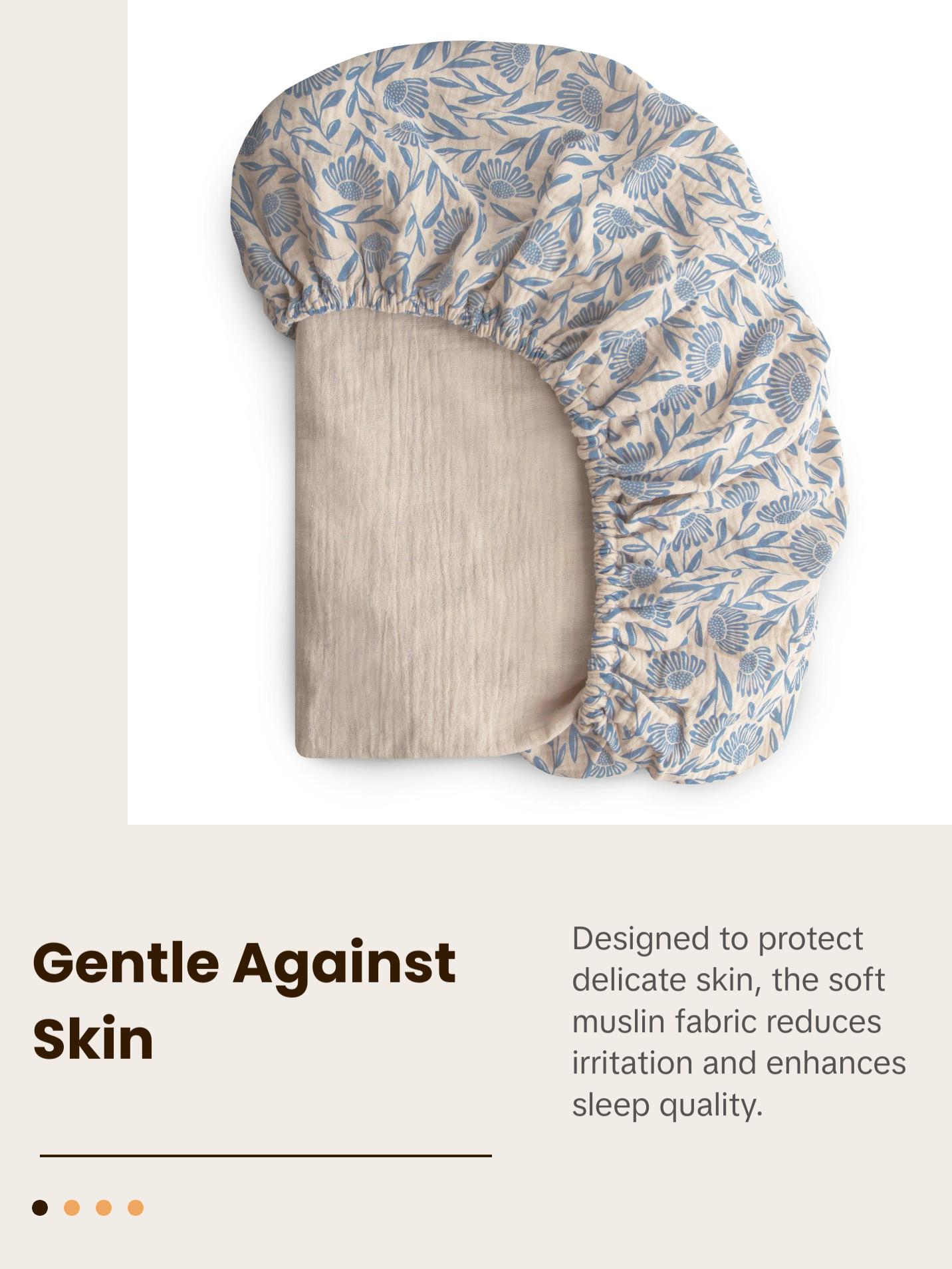 Extra Soft Muslin Crib Sheet