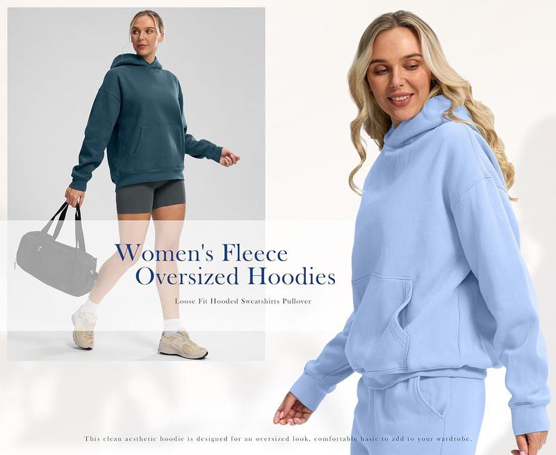 G Gradual Hoodies for Women Oversized Fleece Sweatshirt with Pocket Long Sleeve Loose Fit Casual Athletic Workout Pullover