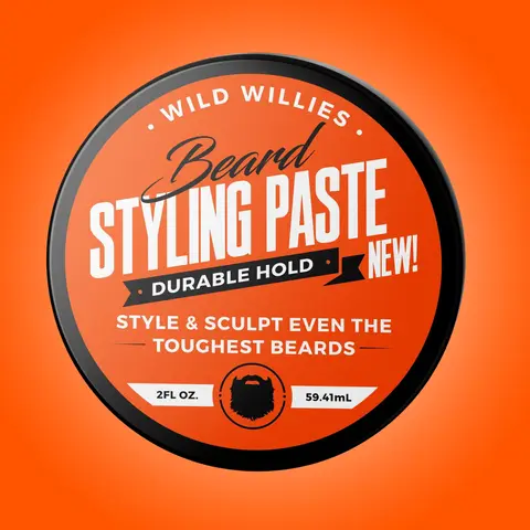 #1 Beard Styling Paste - Durable Hold for Styling Even Toughest Beards - Matte Finish Haircare | WILD WILLIES