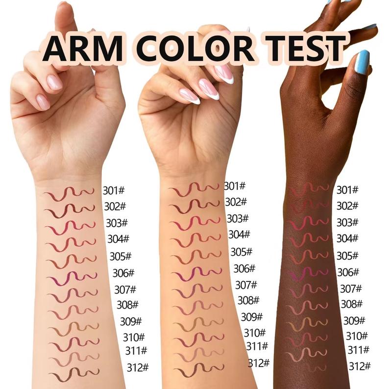 SHCOETY Cosmetics Matte Lip Liner Set - 12 Counts/Box, Long-Lasting, Waterproof, Easy Coloring Pencils, Multicolor, Beginner-Friendly, Professional Daily Makeup Kit