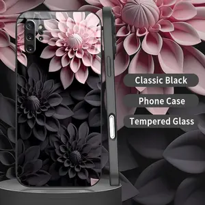 Dark Floral Aesthetic Phone Case - For Galaxy Note 10 Plus - Elegant Shockproof Protection--975