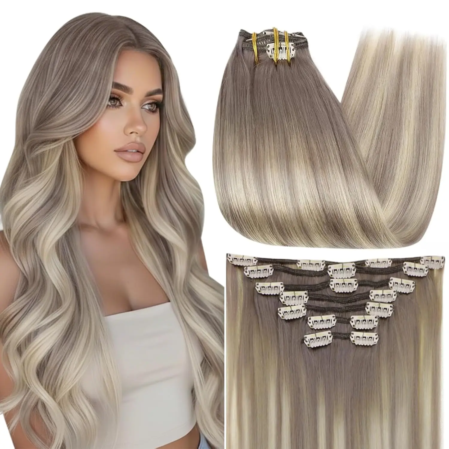 #19/60 Grey Mix Blonde