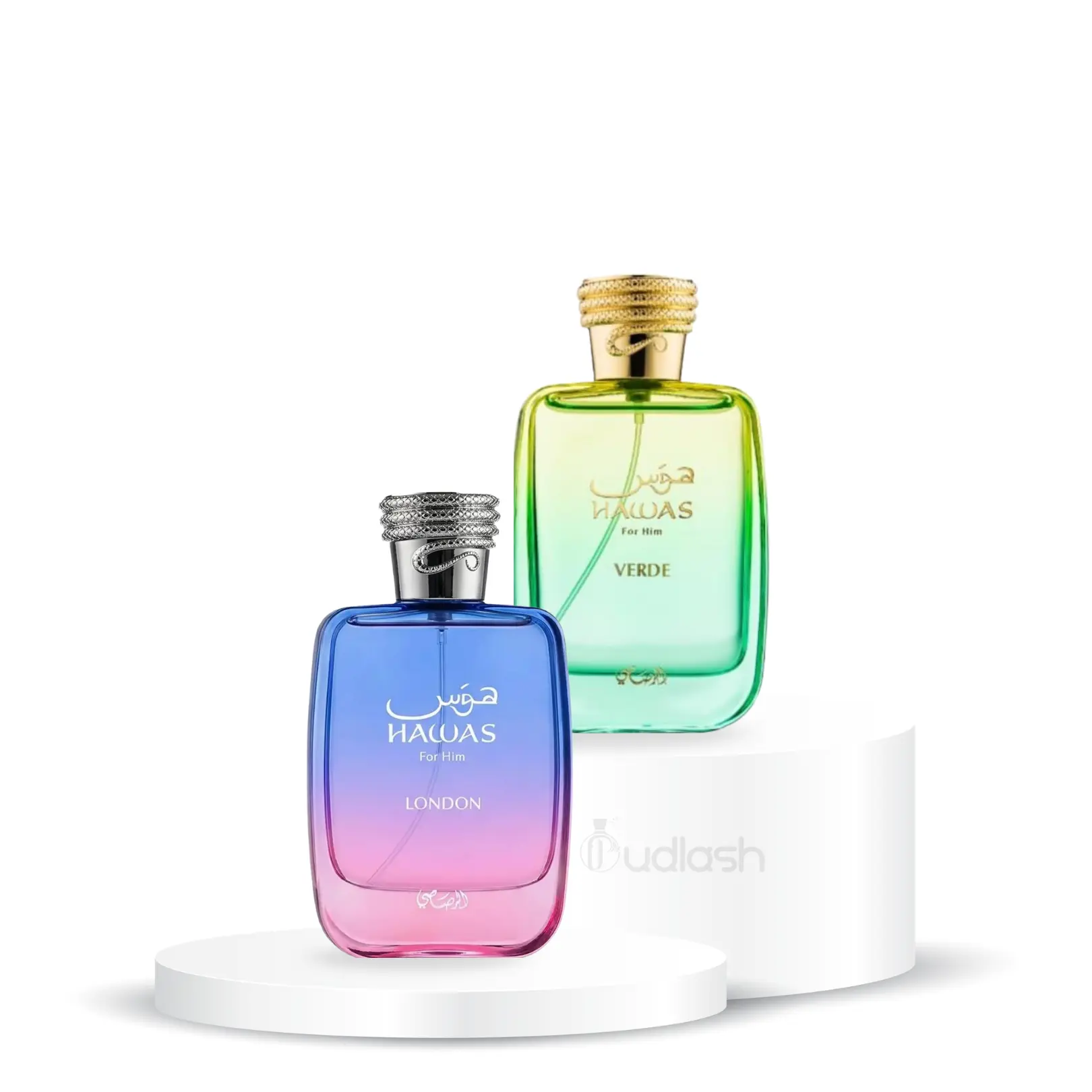 Rasasi Bundle | Hawas | London + Elixir | Unisex Fragrance | 100 ML - 3.4 OZ | Eau De Parfum | Pink Pepper - Pear & Saffron
