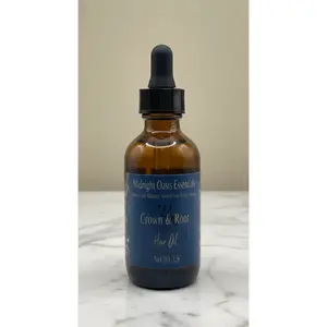 Crown & Root Strength Oil – Natural Hair Growth & Scalp Treatment for Thinning Hair