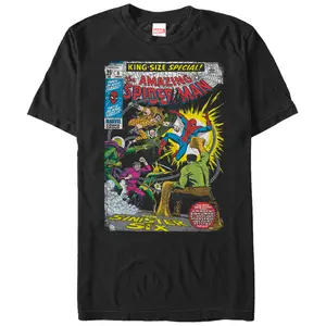 Men's Marvel Spider-Man Sinister Six Comic T-Shirt