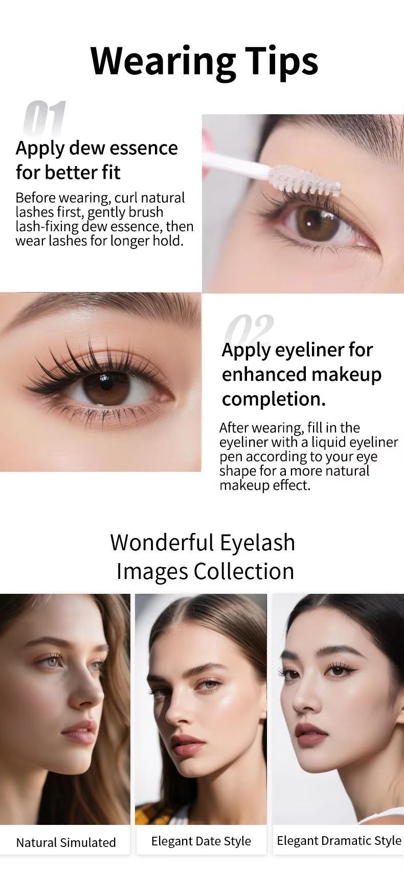 Mosty Soft Magnetic Eyelashes All-in-One Box – Reusable, Glue-Free, Waterproof, Lightweight, Natural Look, Long-Lasting False Lashes | Valentine's Day