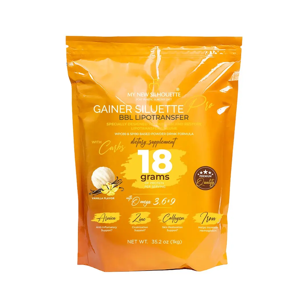 Protein Gainer Siluette PRO with carbs | Post BBL Suport