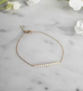 Diamond Bar Bracelet