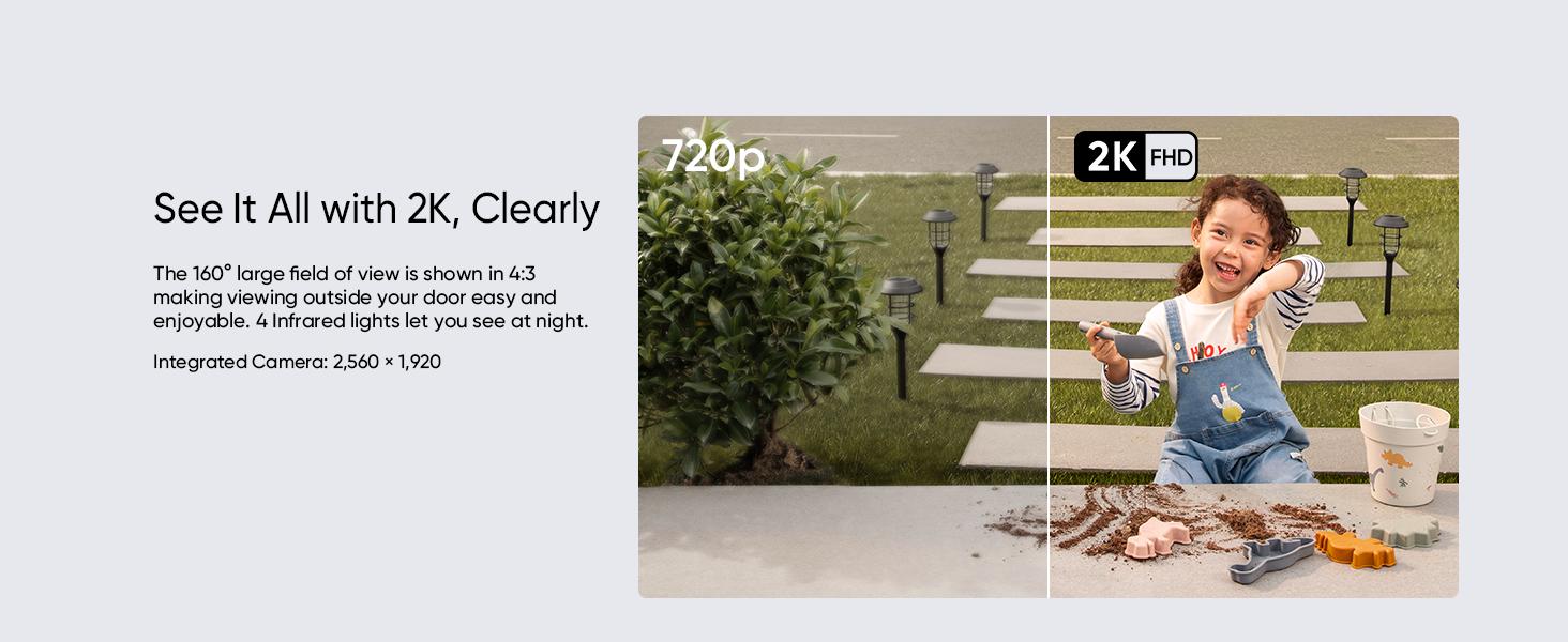 eufy Security Video Smart Lock S330, 3-in-1 Camera+Doorbell+Fingerprint Keyless Entry Door Lock, ,BHMA, WiFi Door Lock,App Remote Control,Doorbell Camera with Chime,No Monthly Fee,SD Card Required｜Spingtok