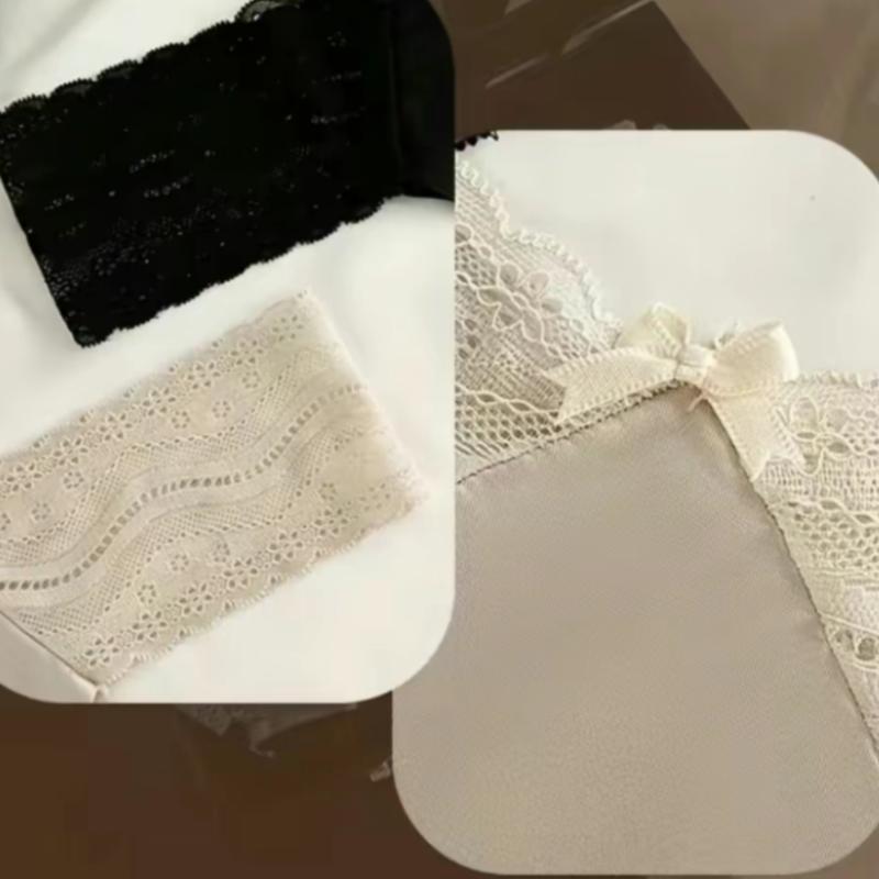 For Women Plain Fashion High Quality Basic CottonLingerie Womenswear Bikini Frillinnerwear Style StretchComfort Basic Plain Cotton  MinimalistMulticolor panty soft Thongs T-Back Multiple-piece pack show invisible affordable undies Breathable Fits Matte