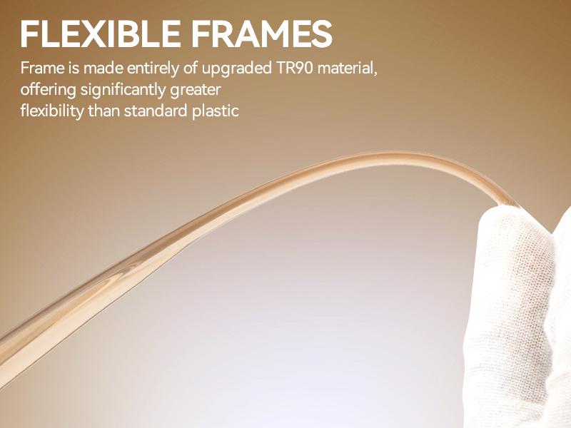 Meeloog Night Vision & Glasses Large Polarized Fit Over Glasses Sunglasses For Women Men with TAC Lens, UV400 Protection Coating, , Oversized Trendy Square Shades For Driving Riding ST0110