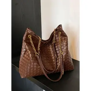 Ladies' Shoulder Bag, Retro Classic Design, Large Capacity, Perfect for Commuting, Shopping, Dating, Stylish and Practical, Ideal Gift