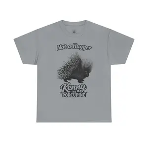 Not a Hugger Porcupine Tee | Kenny the Porcupine shirt, Funny Animal Graphic