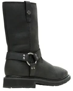 Harley Davidson Men's Altman Harness Motorcycle Boot Broad Square Toe - D93883