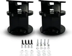 TORQUE Airbag Air Bag Angled Lift Spacer for Lifted Vehicles with Torque, Firestone, Air Lift Suspension Kits and other brands (5 inch Angled)