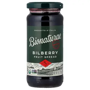 Bionaturae Organic Fruit Spread, Bilberry, 9 oz (255 g)