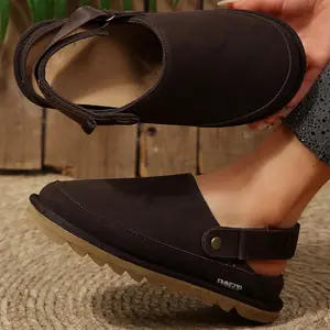 Women's Closed-Toe Mule Sandals Adjustable Slingback Comfortable Casual Footwear Indoor Outdoor Shoes