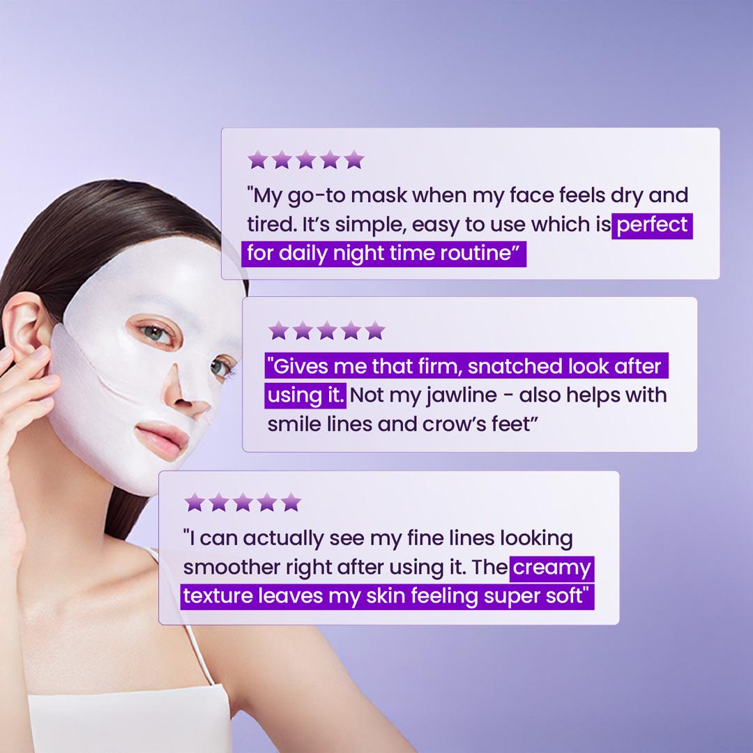 [BIOHEAL BOH Official] Probioderm 3D Lifting Cream Duo Pack | 2 Full Size Cream + 2 Pack of Mask | Firming & Anti-Aging Korean Skincare Routine Value Set | Peptide Face Cream for Jawline Lift & Wrinkle Daily Care Restore