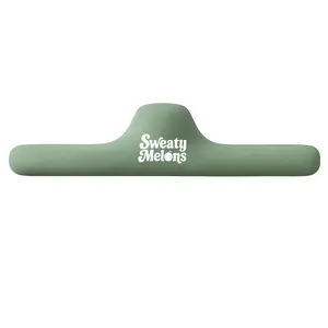 Boob sweat absorber - "Under Sweatparator" in color Sage Green. Comfortable boob sweat absorbing insert for your sports bra and bralette. Use for exercise, hot flashes, breastfeeding, and everything in between.