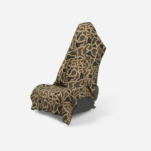 Duck Camo Car Seat Cover Towel – Camouflage Seat Protector, Universal Fit for Cars, SUVs & Trucks, Hunting & Outdoor Accessory