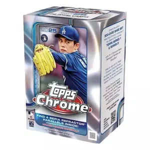 2025 Topps Chrome Baseball 7-Pack Blaster Box