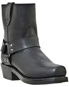 Dingo Men's Rev Up Zipper Motorcycle Boot Square Toe - Di19090