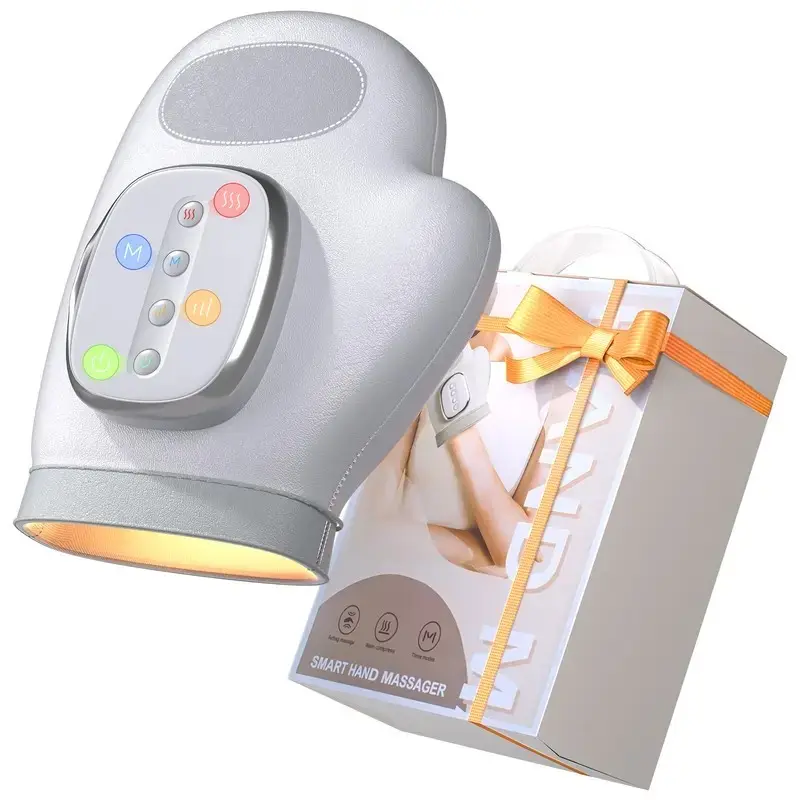 Thermal Pressure Hand Massager, Therapy, Relaxation Aid, Relieves Arthritis & Carpal Tunnel Syndrome, Ideal Birthday Gift for Men & Women, Christmas New Year Present, Portable Massagers