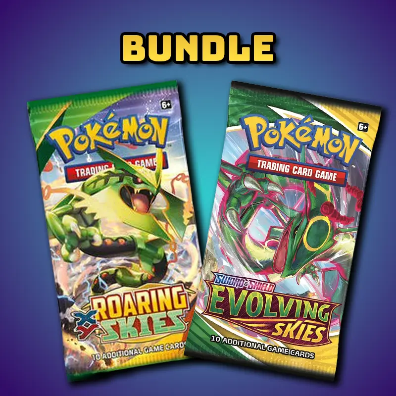 Pokemon English 2 Pack Bundle; Roaring Skies, Evolving Skies CARDS LIVE OPENING - TikTok Shop Pokemon English 2 Pack Bundle; Roaring Skies, Evolving Skies CARDS LIVE OPENING - TikTok Shop